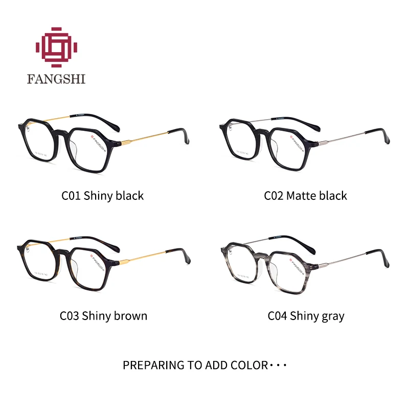 Acetate Glasses Frame Men Women Optical Eyeglasses Retro Clear Square Prescription Eyewear Frames #156 | Аксессуары для одежды