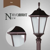 european garden lights landscape lights retro outdoor home led high pole garden waterproof outdoor street light