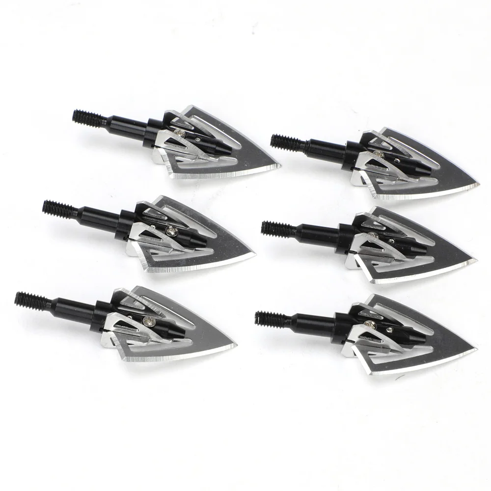 Наконечники для стрел из лука 100 зерна 3/6/12 шт | Спорт и развлечения