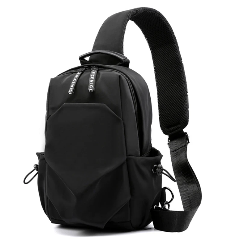 

ASDS-Male Shoulder Bags Headphone Crossbody Bags Men Anti Theft Chest Bag School Winter Short Trip