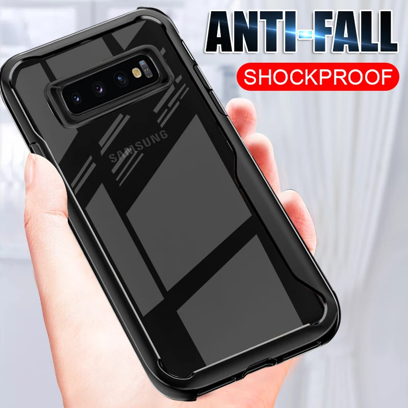 Роскошный противоударный чехол для телефона Samsung Galaxy S8 S9 S10 E S20 Plus Ultra Note 8 9 10 Pro