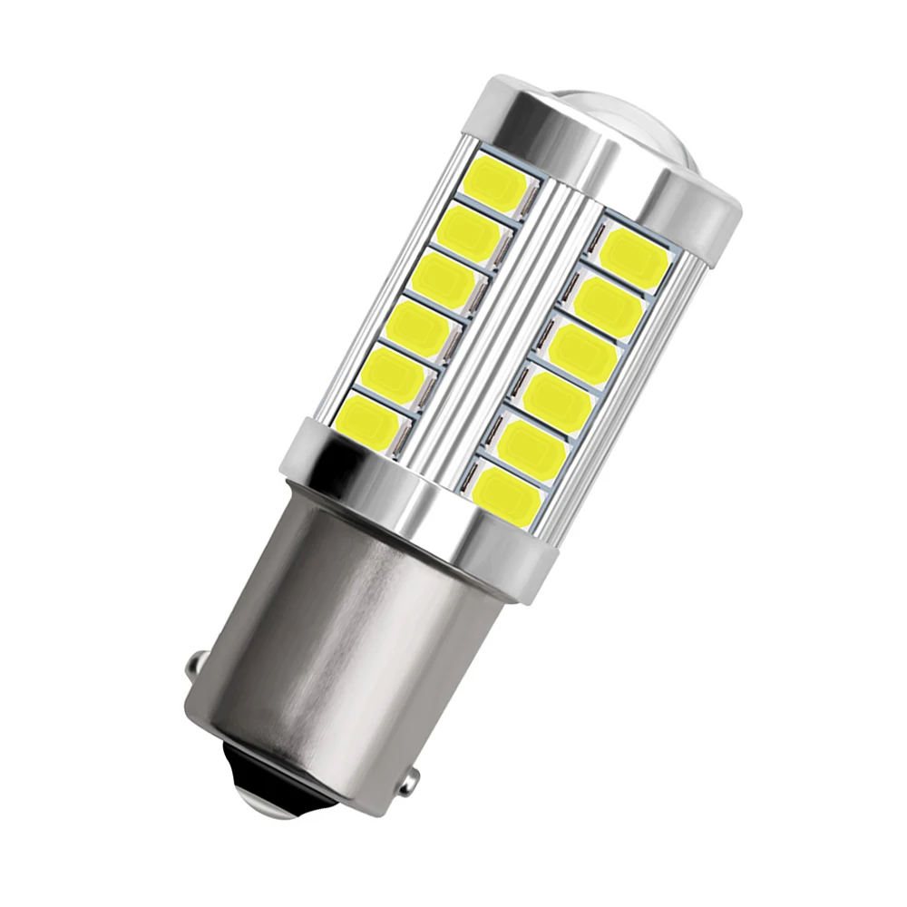

Reverse Turn signal Light 4pcs 1156 1157 5730 5630 33SMD Strobe LED Bulbs for Brake Tail Backup