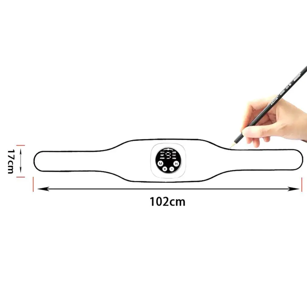 

Hip Abdominal Exerciser Muscle Stimulator Trainer Smart Slimming Belt Abdominal Apparatus Weight Loss Instrument Massager