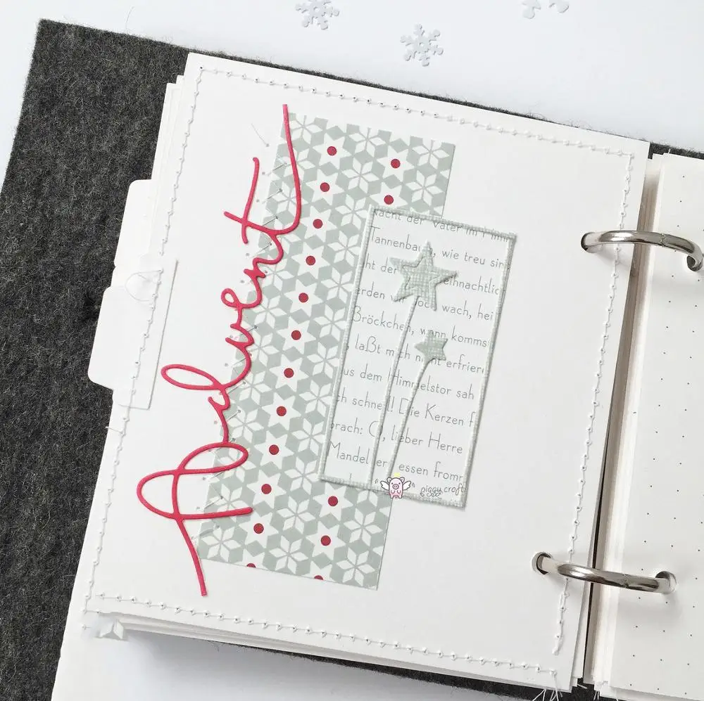 Металлические Вырубные штампы форма для вырезания звезда фотоальбом бумажный