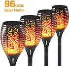 Уличный фонарь с солнечной батареей, водонепроницаемый садовый декоративный ландшафтный светильник для газона, освещение для дорожек, светодиодов, IP65