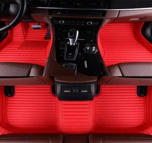 MSUEFKD автомобильные коврики для Alfa Romeo Giulia 2017 2018 пользовательские подушечки ног