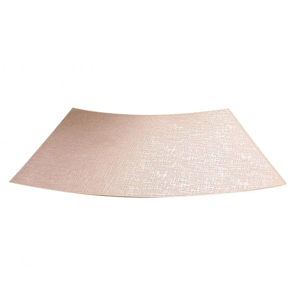 

Faux Leather Attractive Elastic Wide Application Dinner Mat Long Lasting Place Pad Wide Application for Dorm