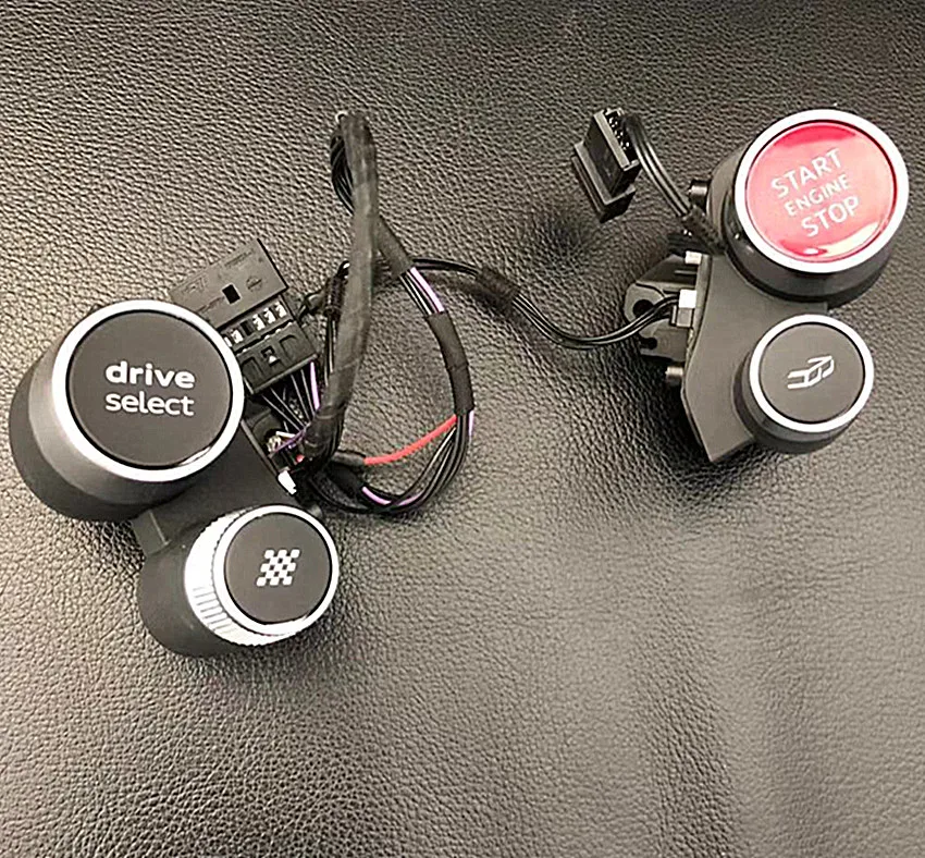 Для Golf 7 рулевое колесо Weel R lien GTI с audi R8 TTS кнопка остановки двигателя 4S0 951 523 E углеродного волокна