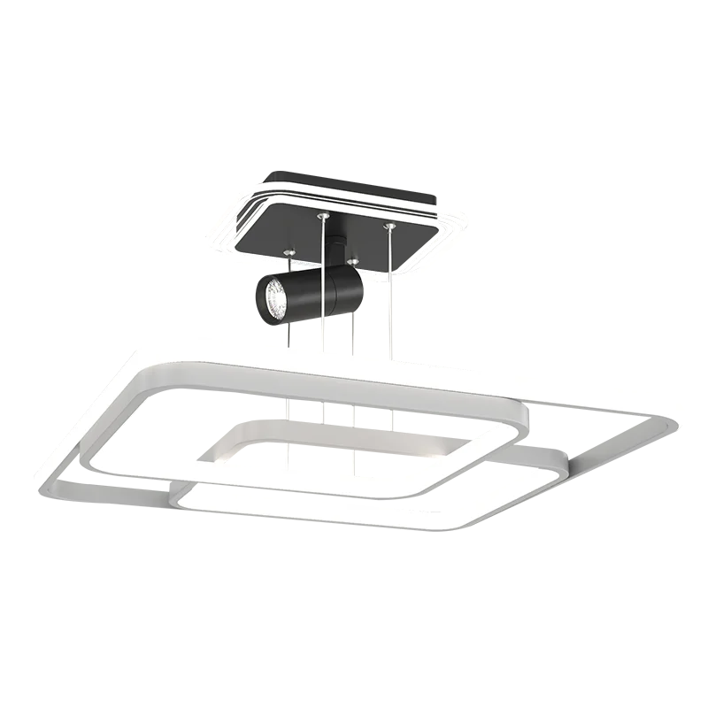 

Creative Led Chandelier Lights With Spotlight For Living Room Dining Kitchen Bedroom Modern Dimmable Lamp Deco Lighting Fixtures