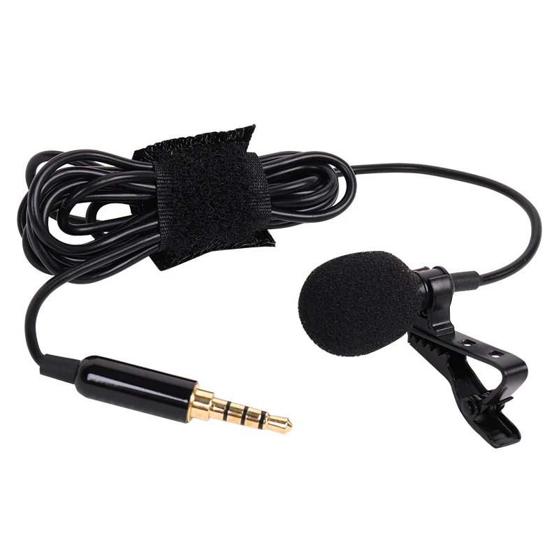 Lavalier микрофон всенаправленный конденсаторный для смартфонов Apple IPhone Android и Windows