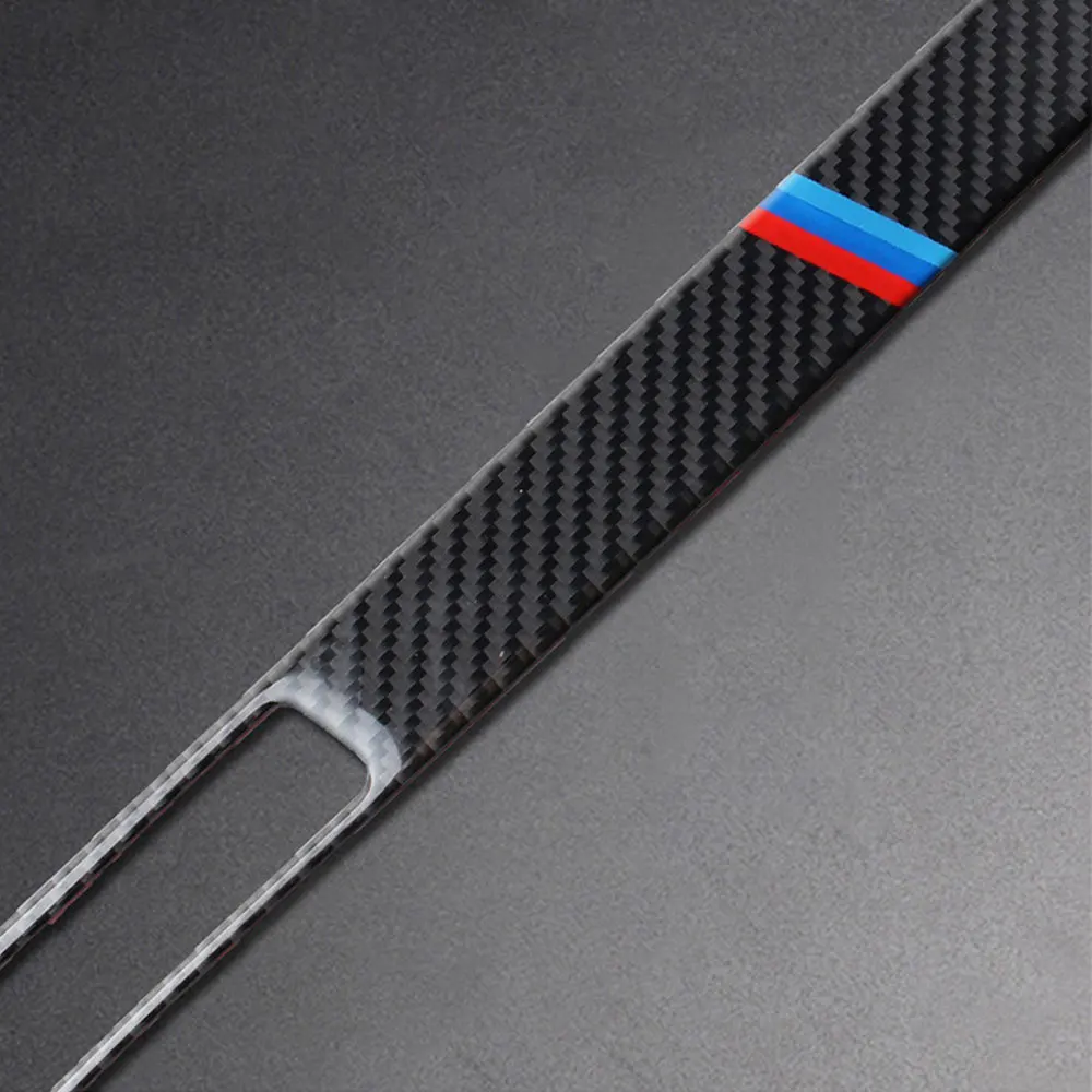 Автомобильный Стайлинг панель управления декоративная наклейка из углеродного