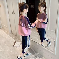 girls sets spring and autumn kids set childrens clothing fashion long sleeve trousers two piece