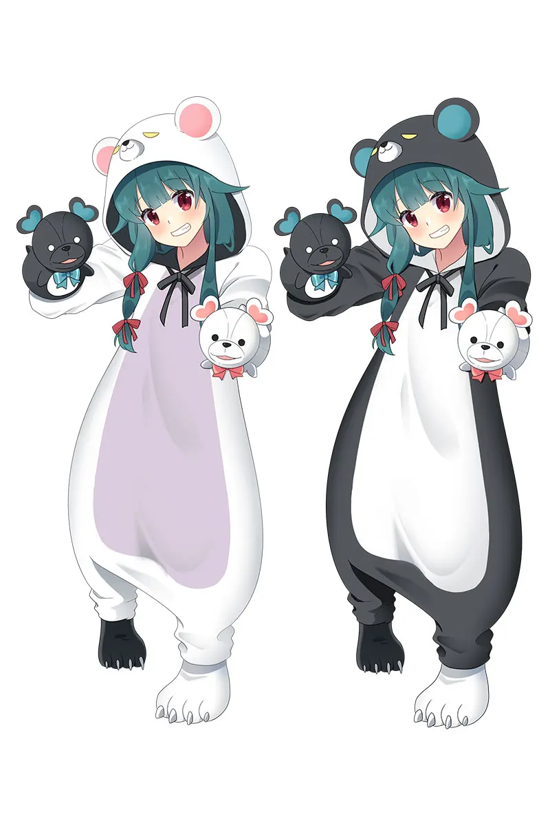 Костюм-Кигуруми для взрослых в стиле аниме Kuma |