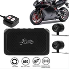 Видеорегистратор для мотоцикла Full HD 1080P с камерой заднего вида 3,0 дюйма и двумя объективами