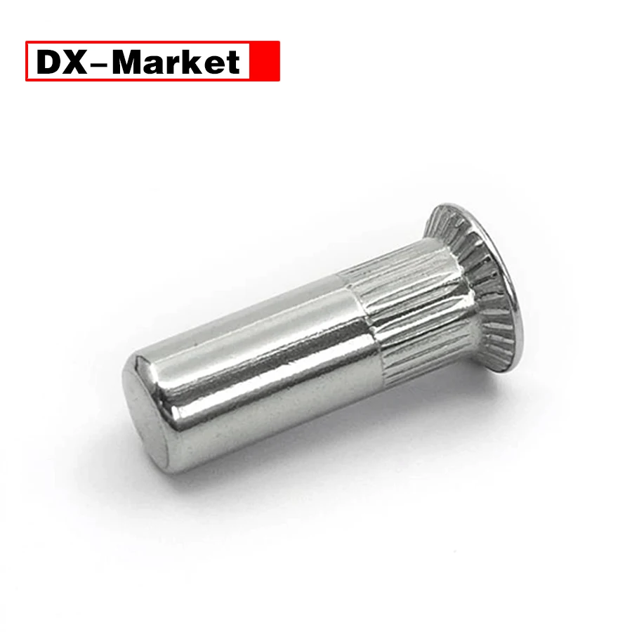m4 m5 m6 m8 m10 m12 Big Head Close End Rivet Nut 304 stainless steel threaded Inserts round body blind rivet nuts K013 | Обустройство