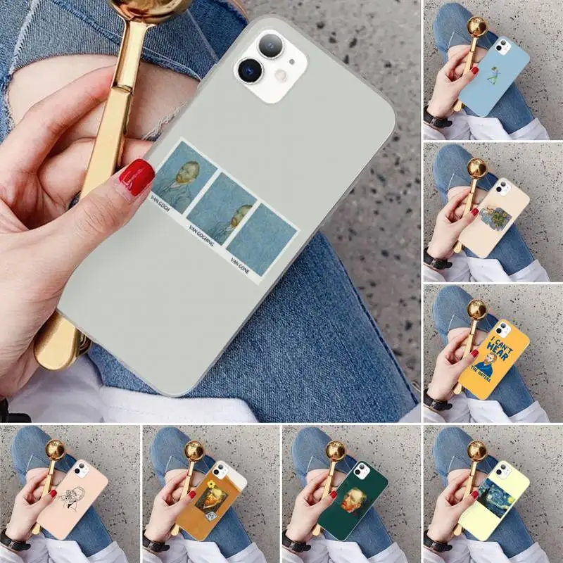 

Babaite Vincent Van Gogh Phone Case For iPhone X XS MAX 6 6s 7 7plus 8 8Plus 5 5S SE 2020 XR 11 11pro max