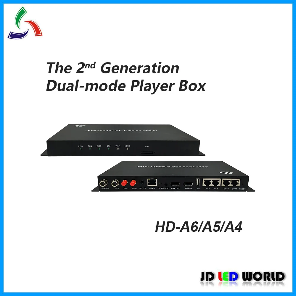 HUIDU A6/A5/A4 HD-A4 HD-A5 HD-A6 WI-FI полный Цвет видео Экран Двухрежимная светодиодный Дисплей