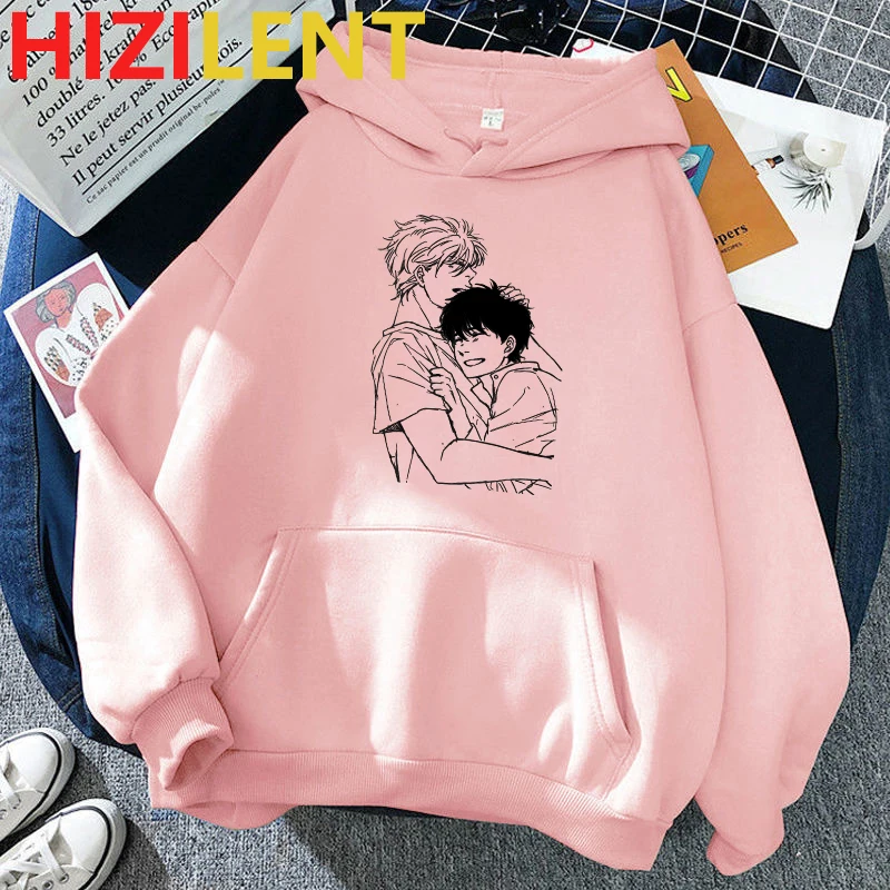 Толстовка Bananafish женская с аниме принтом худи для девочек-подростков в японском