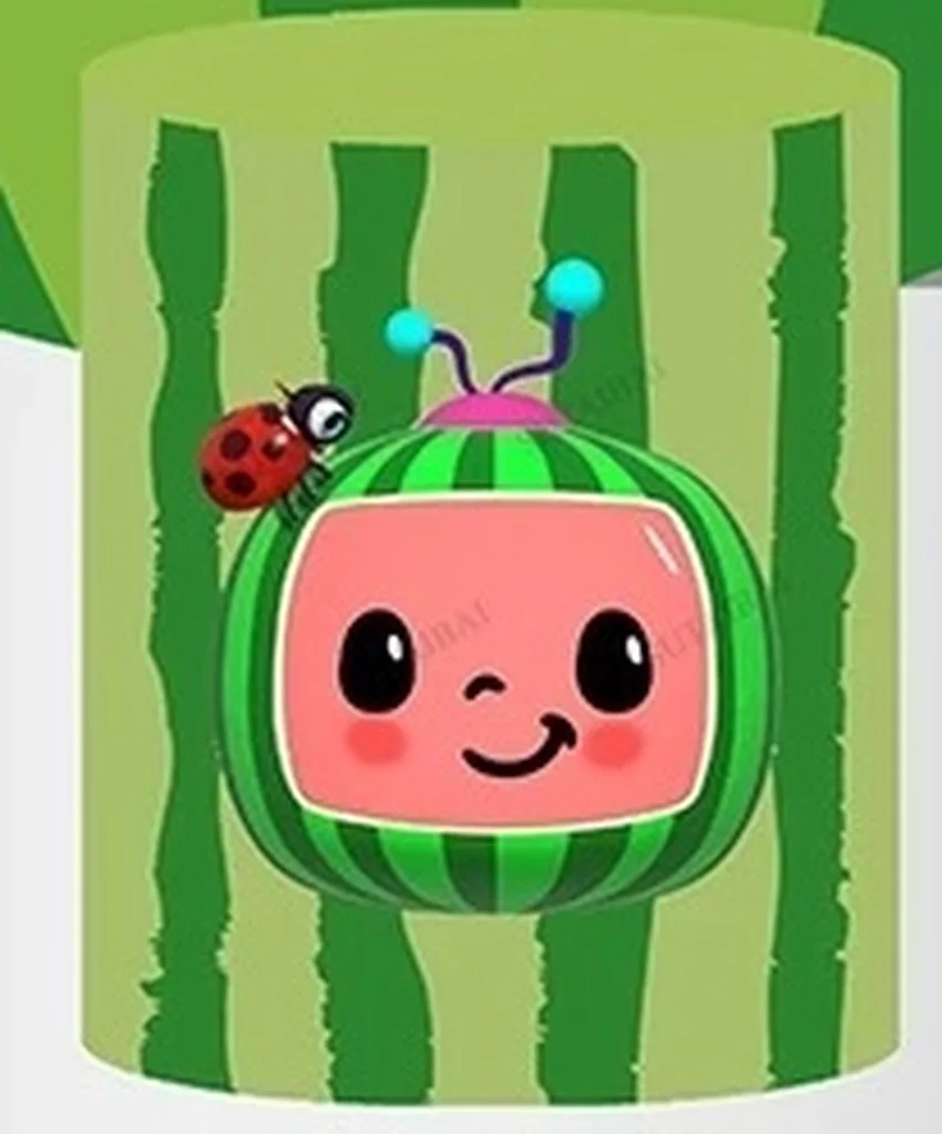 

Cocomelon Backdrops Round Backdrop Circle Background Watermelon Baby Shower Party Birthday Decor Desserts Table Banner Plinth