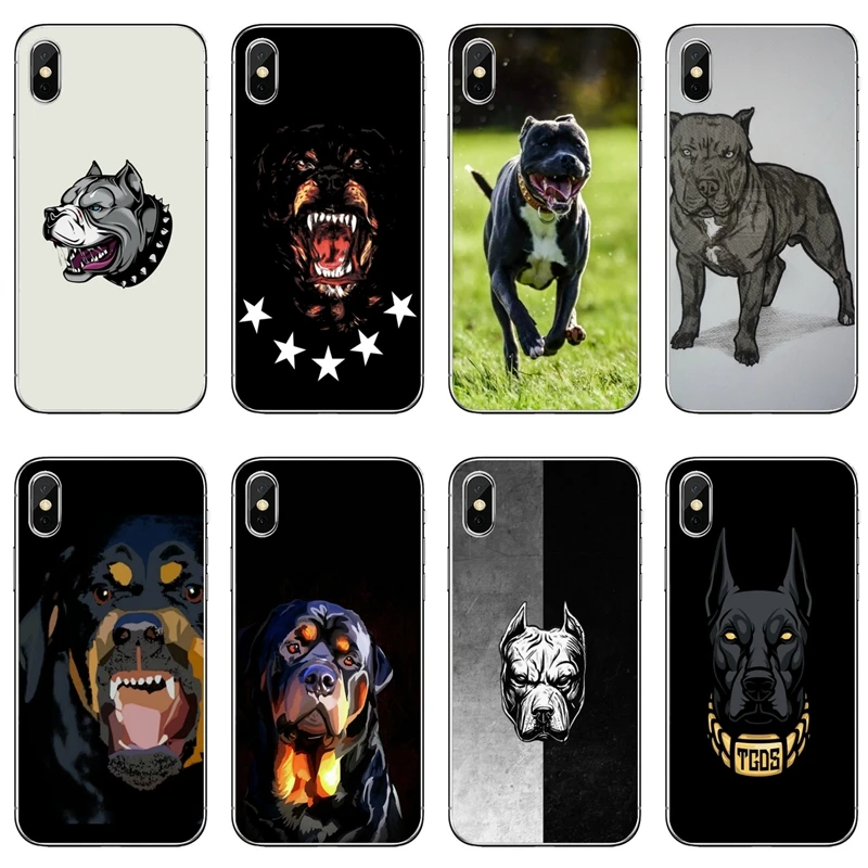 Аксессуары чехол для телефона Pitbull Dog Для Xiaomi Mi 11 Note 10 10T 9 9T 8 Pro A2 Lite A3 A1 Poco F1 F2 M3 X3 NFC |