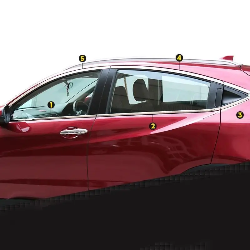 Хром декоративные модифицированные авто окна крыло зеркало внешняя модификация