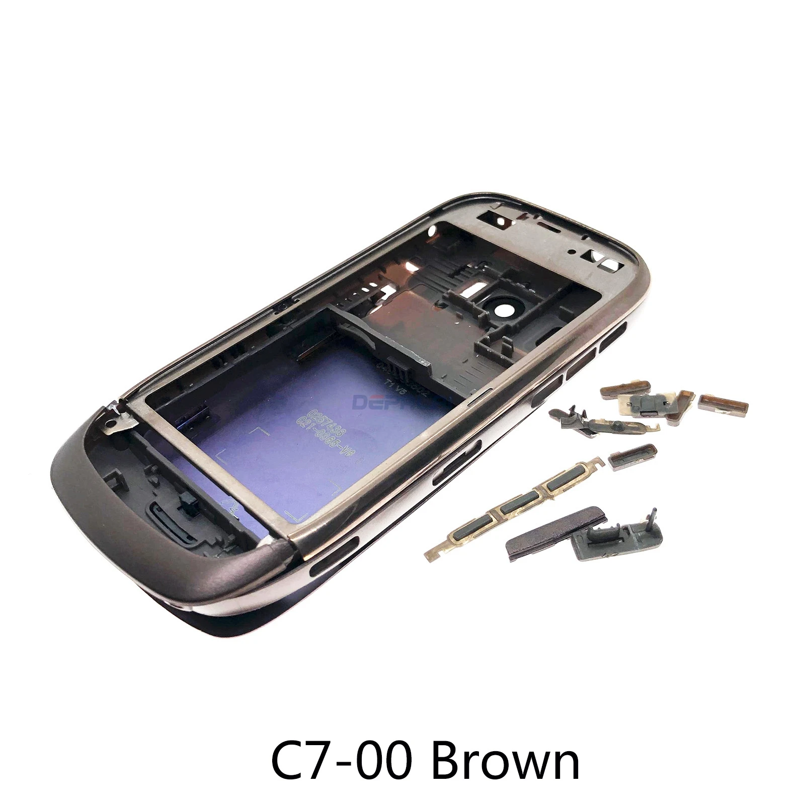 Для Nokia 5800 C5-03 6120 5230 Корпус Передняя Лицевая панель рамка чехол + задняя