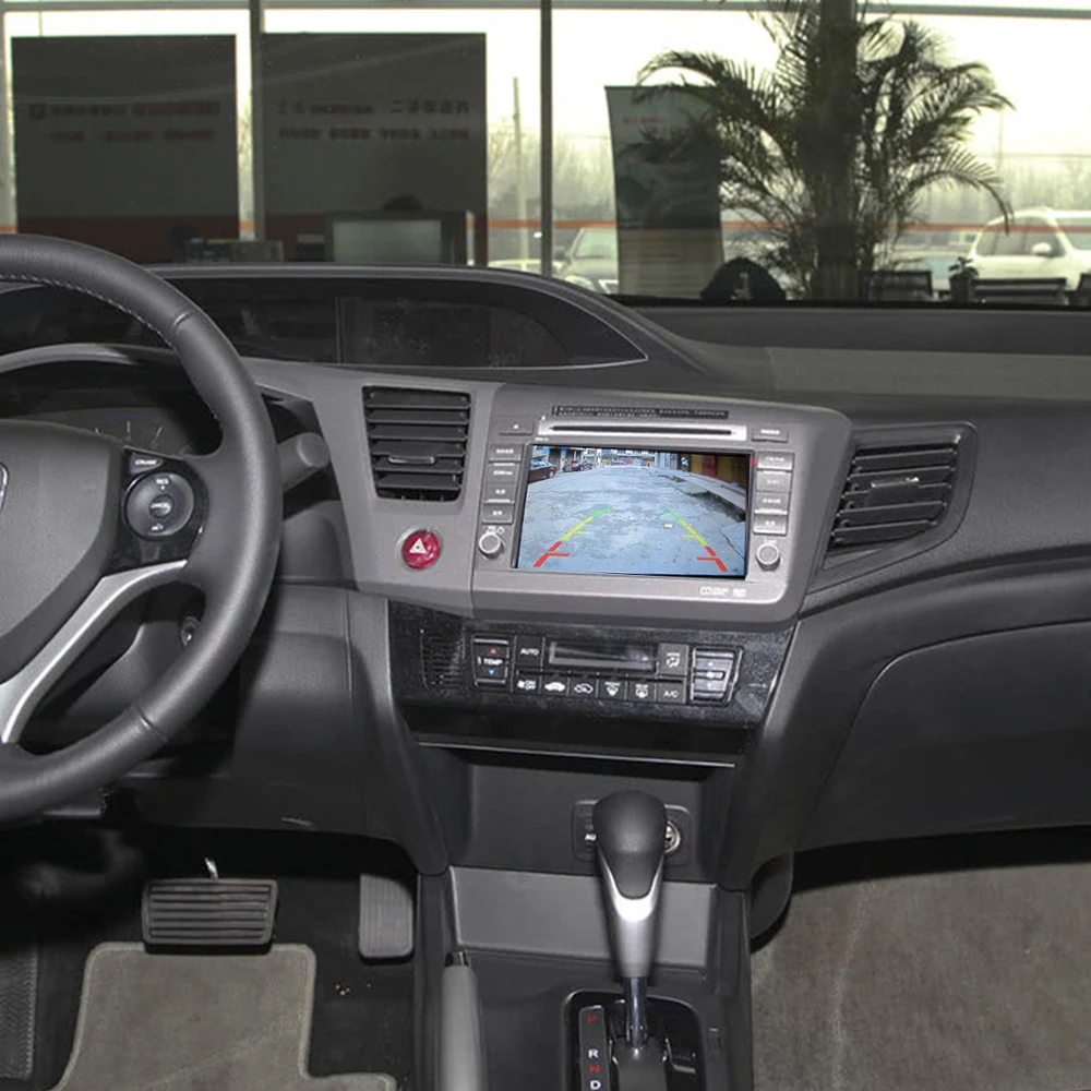 Автомобильный адаптер камеры заднего вида для парковки кабель RCA Honda Civic CRV CR-V FB/FG/FK