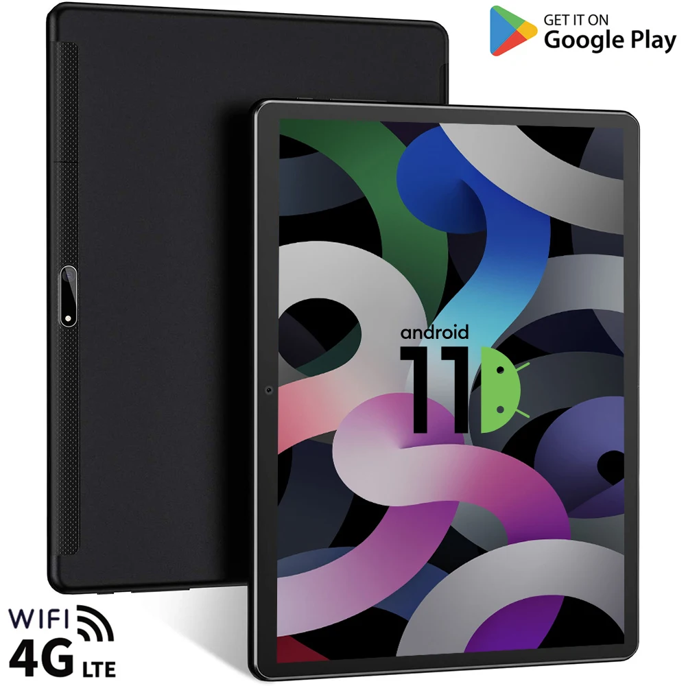 10-дюймовый планшет с восьмиядерным процессором Google GMS, ОЗУ 6 ГБ, ПЗУ 11,0 ГБ, 128 мАч