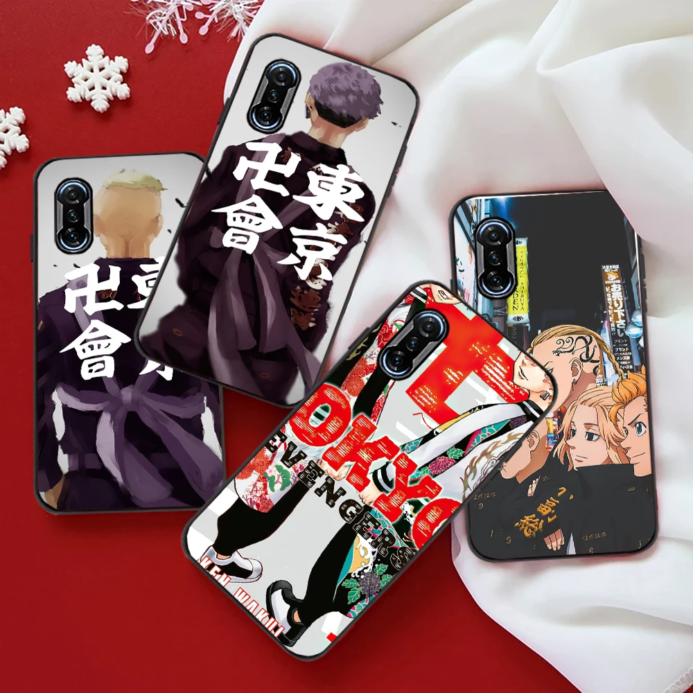 

Tokyo Avengers Japan Anime Phone Case For Xiaomi POCO X3 Pro F3 GT M3 X3 Pro X3 NFC Funda Carcasa Cases Soft TPU Back Cover