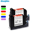 Картриджи для струйных принтеров JS12, быстросохнущие чернильные картриджи с растворителем, высота печати 12,7 мм, картриджи для струйных принтеров