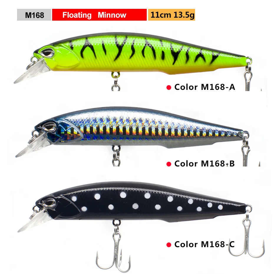 Воблер FOVONON Плавающий Гольян для глубокой рыбалки приманки воблеры приманка