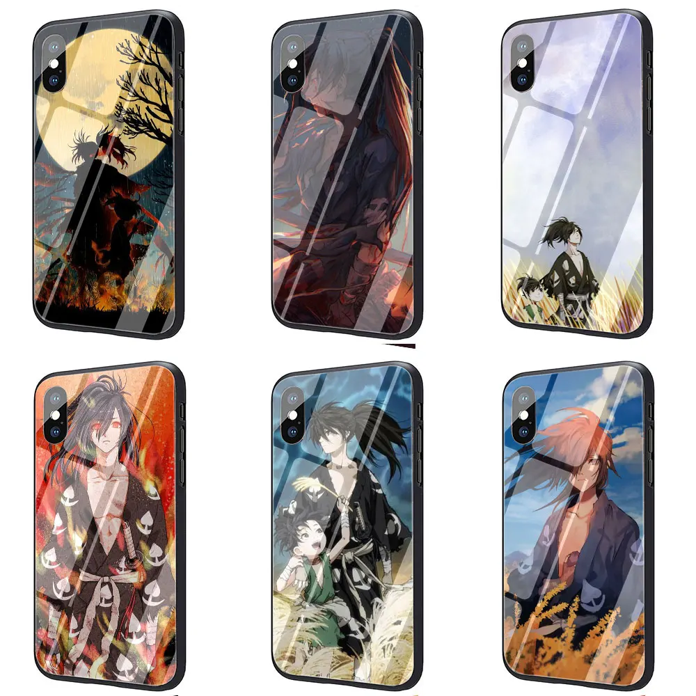 EWAU Dororo аниме закаленное стекло чехол для телефона iPhone 11 Pro 6 6S Plus 7 8 Plus X XS XR XS Max