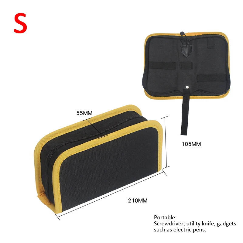Tool Bag Multifunction Cloth Large Capacity Tools for Electrician Hardware Thickening Multimeter Hand | Инструменты