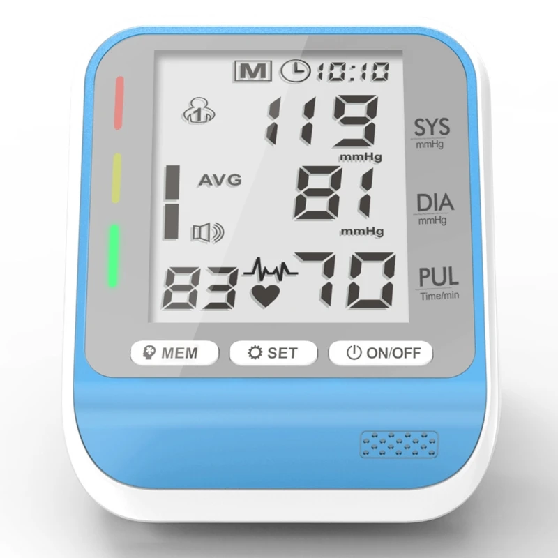 

Цифровой наручный Монитор артериального давления, полностью автоматический умный наручный электронный сфигмоманометр, монитор артериаль...