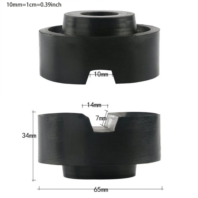 50LC резиновая прокладка резиновый блок гидравлическая рампа подъемные прокладки