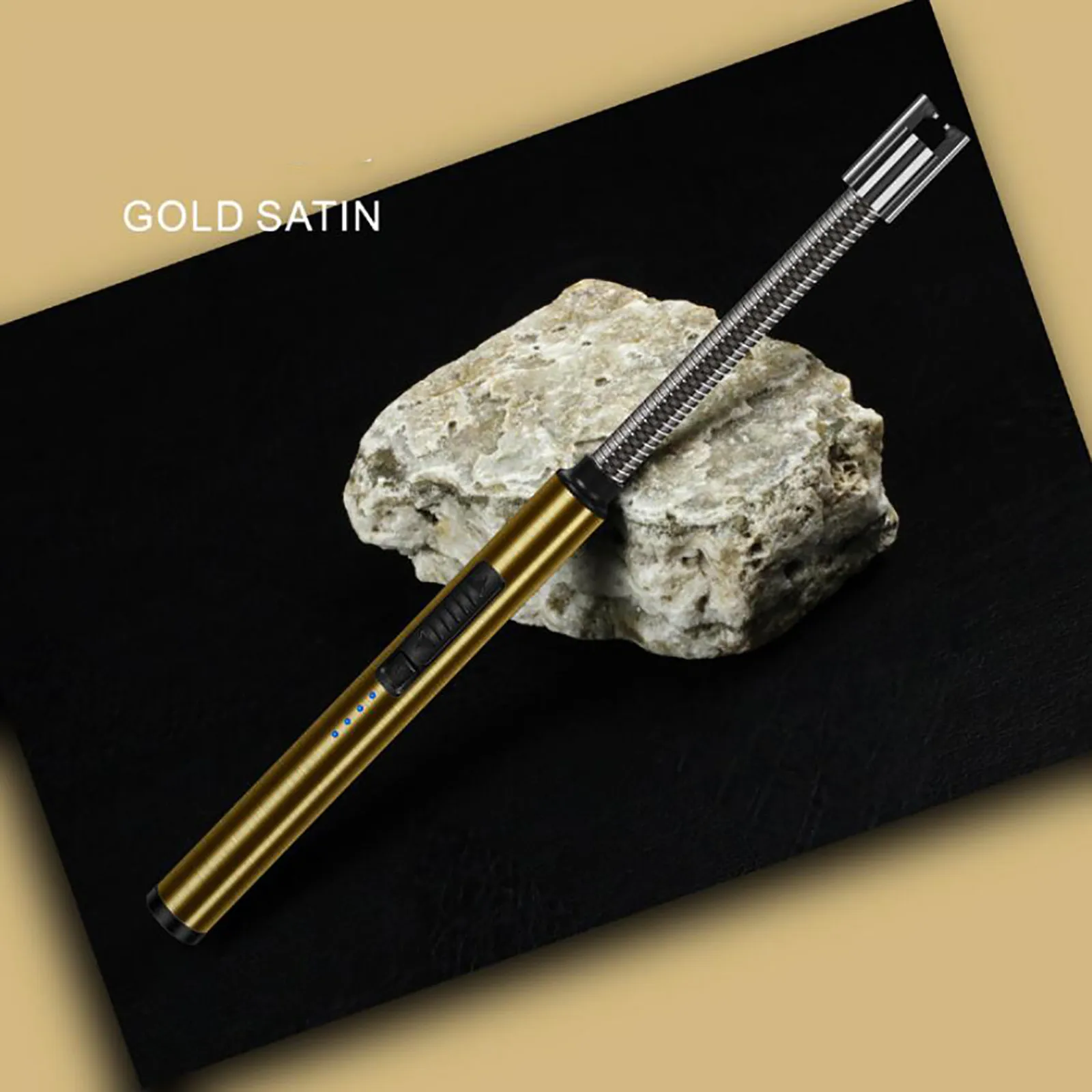 Кухня лампы в форме свечи газовая плита зарядки Зажигалка зарядка через USB