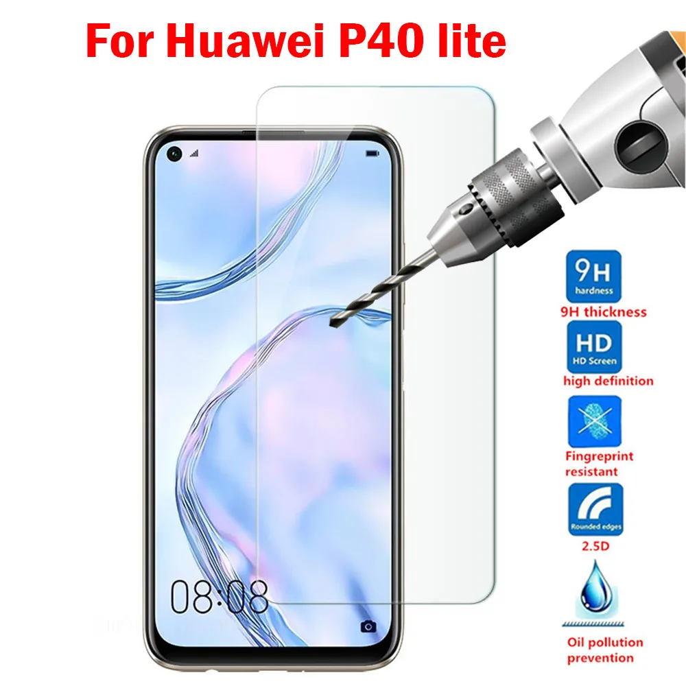 

Защитное стекло для Huawei P40 Lite, прозрачное Защитное стекло для Huawei P20 lite 2019 P20 Pro, 3 шт.