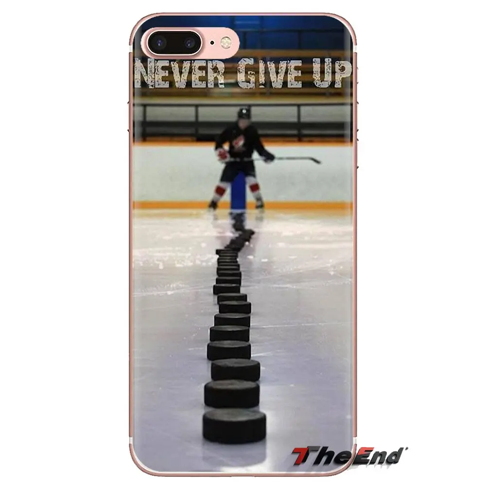 ice Hockey Rink sport Mom Silicone Phone Cover Bag For Huawei Nova 2 3 2i 3i Y6 Y7 Y9 Prime Pro GR3 GR5 2017 2018 2019 Y5II Y6II |