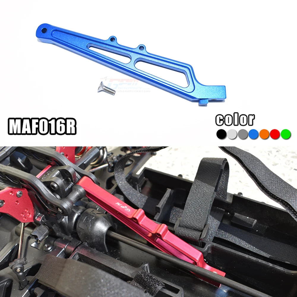 

GPM Metal Aluminum alloy Rear CHASSIS BRACE Support Frame Bracket #ARA320511 for ARRMA 1/7 LIMITLESS ARA109011 INFRACTION 6S