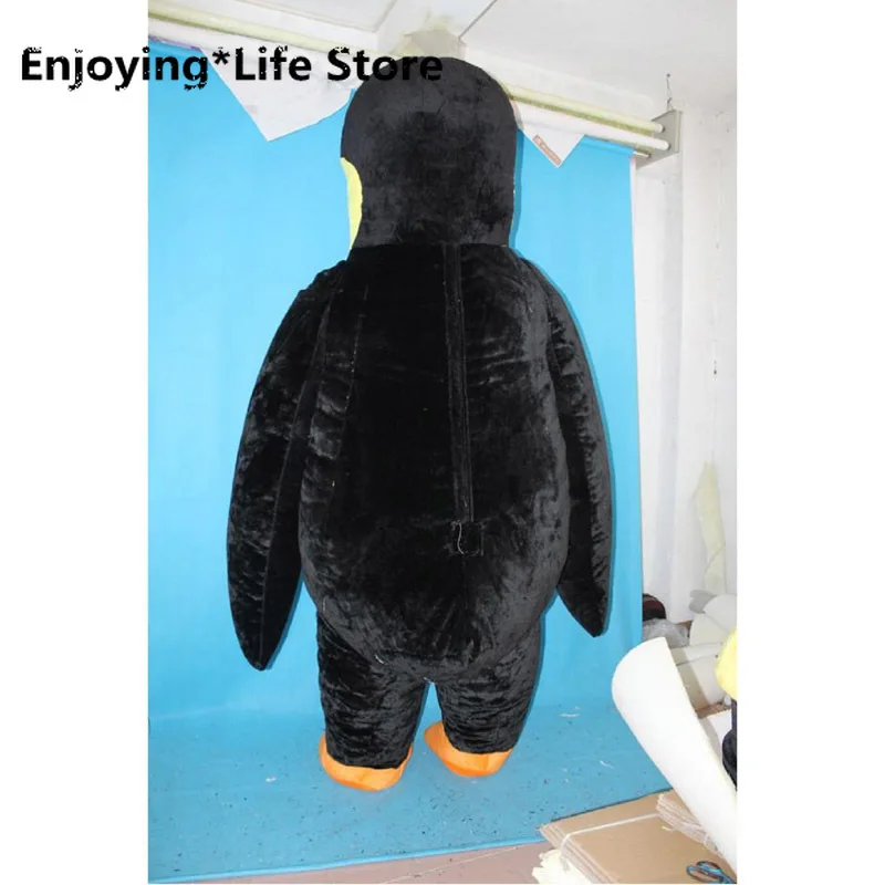 

Halloween 3M Inflatable Penguin Mask Mascot Costume Suit Advertising Cosplay Party Game Dress Outfits Xmas Easter Carnival Adult