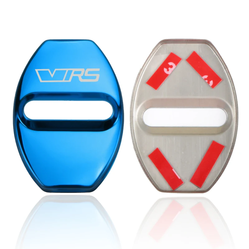 Автомобильный Стайлинг чехлы на дверные замки автомобиля чехол stikcer для 2013 2018 skoda