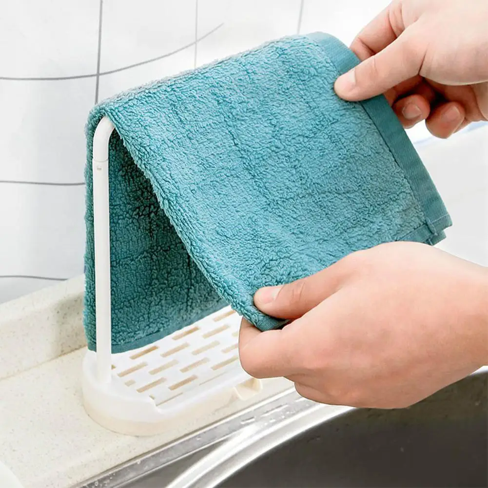 Кухонная стойка для слива полотенец тряпичного мыла губки хранения|Подставки