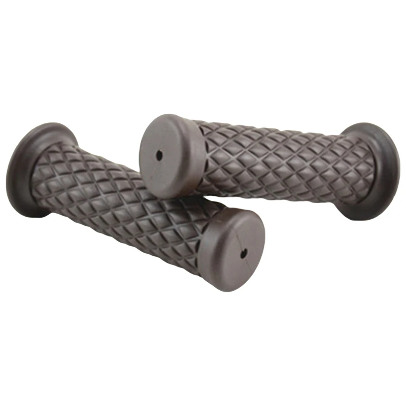 

Universal Motorcycle Rubber Handle Grip Retro Color Motorbike Handlebar Scooter Autocycle Autobike Handlebar Styling Accessories