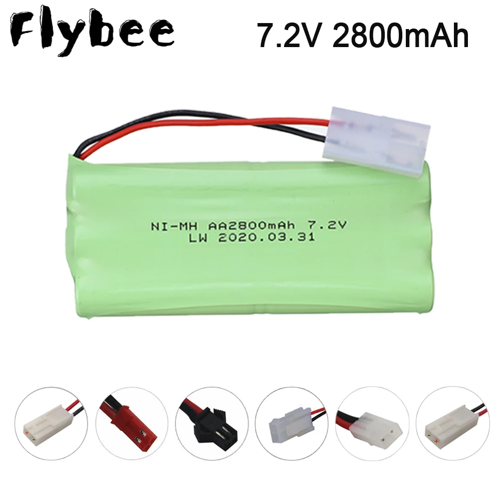 аккумулятор nimh 72 в 2800 мач штепсел