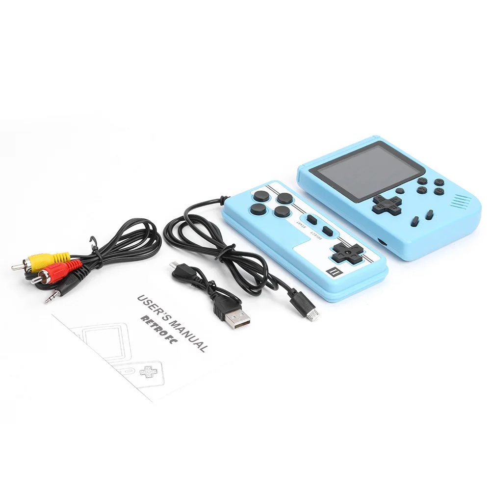 

500 In 1 Retro Video Game Console 3.0 Inch Handheld Game Console 8 Bit Mini Portable Pocket Handheld Game Player for Kids Gift