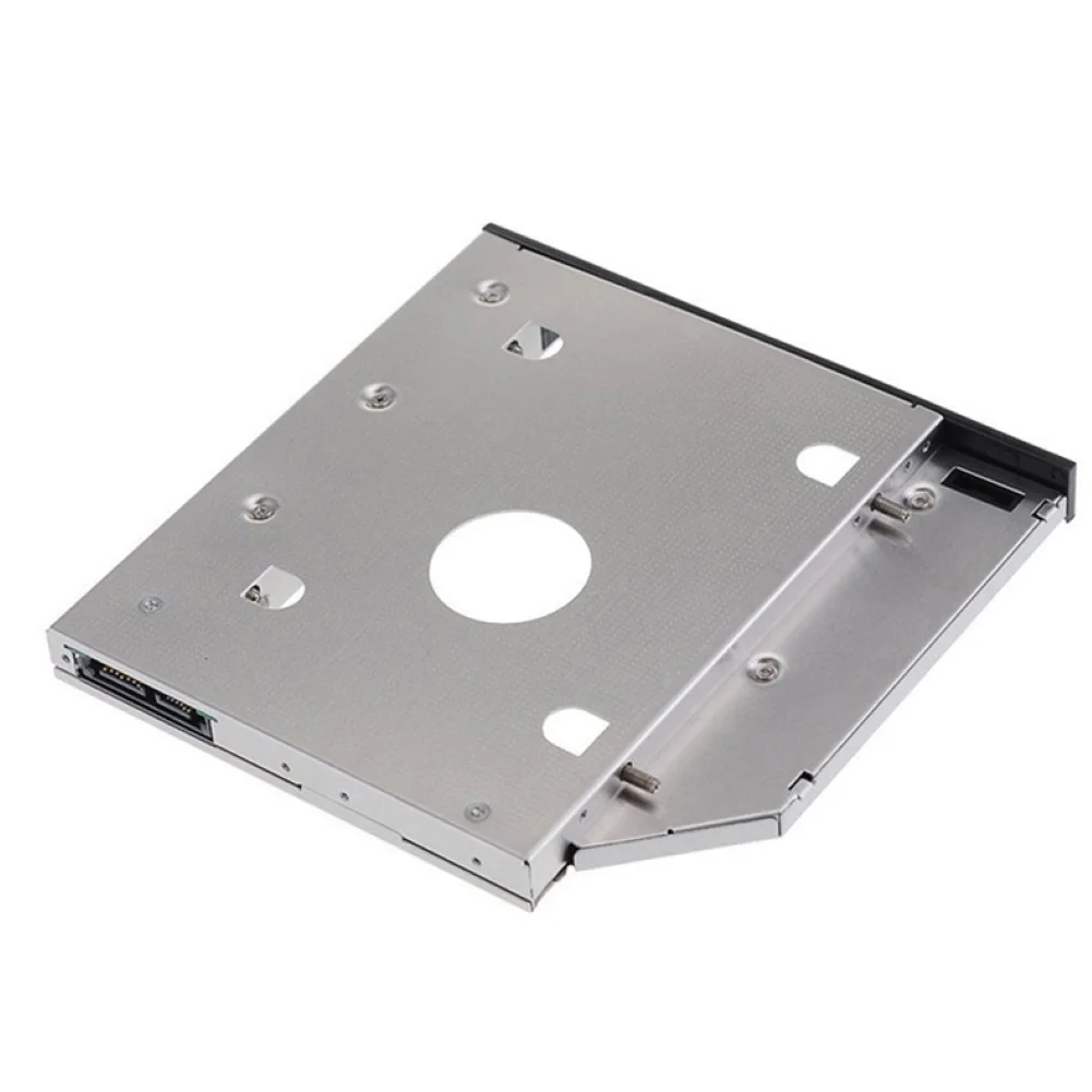 12,7 мм 2,5 дюйма SATA жесткий диск лоток DVD-ROM оптический Корпус для жесткого диска для ПК ноутбук металлический монтажный адаптер кронштейн жесткий диск