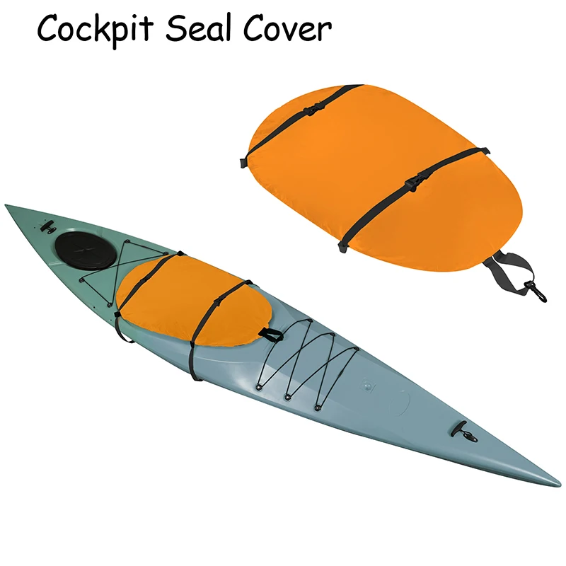 

Kayak Cockpit Cover Kayak Seat Covers Seal Cockpit Protector Breathable Adjustable Cover Shield Canoe PROTECT KAYAK Accessories