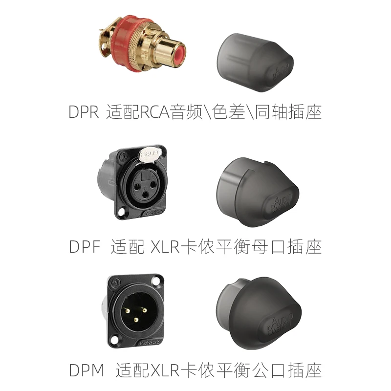 Противопылевая Крышка для Canon XLR лотос RCA противоокислительная Защитная
