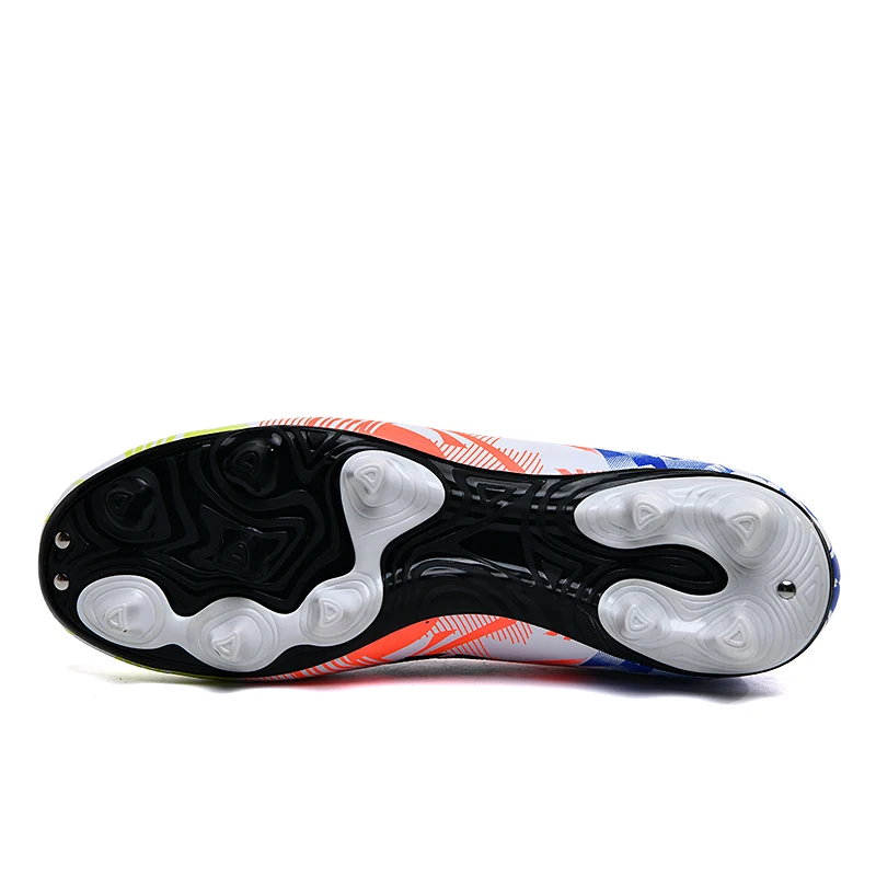 

EKuinu Football For Men Style Fashion Women Soccer Shoes Size 36-45 Chuteiras Colorful Unisex Soccer Footwear Unisex Lace Up
