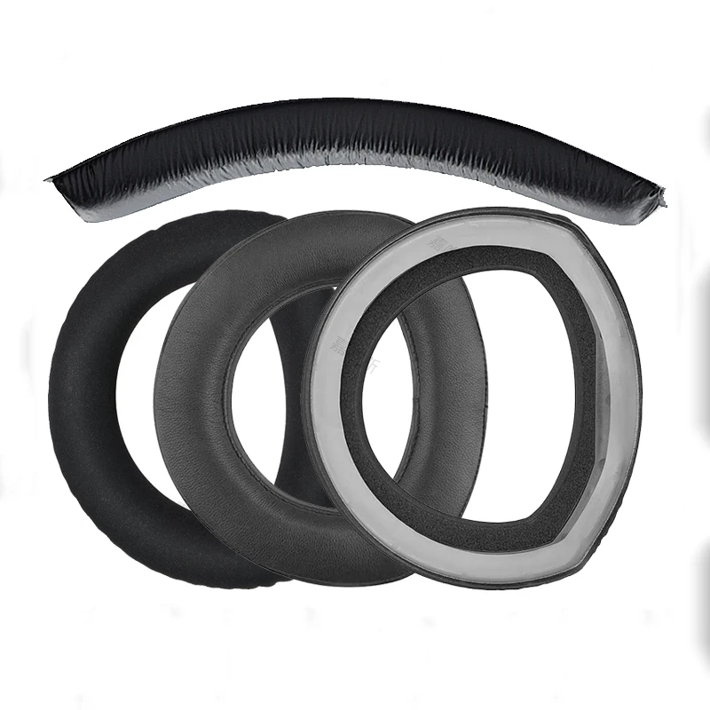 Амбушюры для наушников Sennheiser HD700 HD800 S HD820, сменные амбушюры для наушников с повязкой на голову, пенопластовые амбушюры, идеально белковые